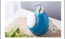 NEWYEARNEW Creative Emulsion Bottle Ceramic Hand Washing Liquid Bottling Hotel Soap Dispenser Emulsion Bathroom Accessories