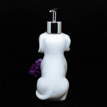 NEWYEARYEAR 300ML dog Ceramic hand washing liquid Bottling soap dispenser Emulsion creative Bathroom accessories Set gift