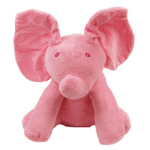 New Style Peek A Boo Elephant Stuffed Animals &amp; Plush Elephant Doll Play Music Elephant Educational Anti-stress Toy For Children