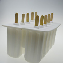 Georgia Silica Gel Ice Cream Mould Popsicle Mold Ice Tray Puck Popsicle Mold Ice Cream 10 with silicone mold high quality