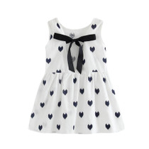ISHOWTIENDA Fashion girls dress Toddler Girls Summer Princess Dress Kids Baby Party Wedding Sleeveless Dresses free shipping