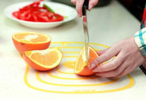 LINSBAYWU Flexible Kitchen Plastic Chopping Block Cutting Board Breadboard Non-slip Frosted Antibacteria Cutting Block