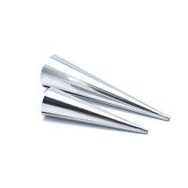 LIMITOOLS 3pcs Stainless Steel Croissant Baking Cones