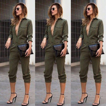 Summer Casual Women Sexy Clubwear Regular Playsuit Bodycon Party Jumpsuit Romper Trousers Pants
