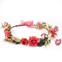 M MISM New arrive carnations Flower Headband Bridal Floral Crown Hair Wreath Mint head wreath wedding accessories headpiece