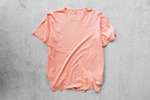 Stampd Distressed Voir Tee - Blush