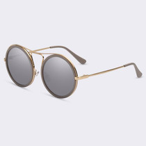 AOFLY Vintage Round Sunglasses Women Reflective Sun glasses Female Women's Shades Brand Designer lunette de soleil UV400 AF79136