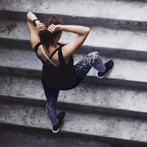 High Waist Women Leggings Fitness Sporting Workout Leggings Women Casual Elastic Stretch Pants Printed Slim Trousers For Female
