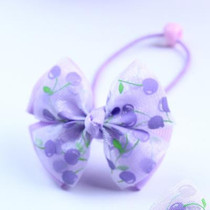 New Cute Children Headdress Girls Tie Hair Ropes Headwear Bowknot Baby Hair Accessories Ponytail Holder Elastic Hair Bands