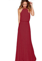 2017 New Casual Summer Sexy Maxi Women Evening Party Dress Vintage Long Beach Boho Chiffon Dresses vestido de festa longo