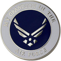My Grandson is in the Air Force 1" Lapel Pin