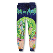 LiZhiYang 3D print Men Women Funny casual rick and morty Pants Fashion Clothes Sweatpants Autumn Fall Winter Style Trousers