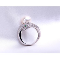 FENASY pearl jewelry Natural pearl rings Black Pearl wedding rings,adjustable freshwater Rings for Women Gift,jewelry box