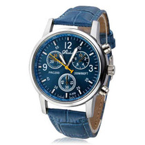 Casual Luxury Fashion Hot Leather quartz watch men Analog Watch Watches famous brand 2017 new watches men military clock man