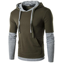 Casual Hoodies Men 2017 Spring Mens Hoodies Sweatshirts Cotton Thick Slim Fashion Male Hooded Jackets Men Coat Polo Hoody