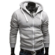2017 New Fashion Hoodies Brand Men Zipper Sweatshirt Male Hoody Hip Hop Autumn Winter Hoodie Mens Casual Pullover XXXL