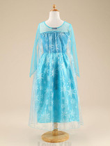 2017 New Fashion Custom Anna Elsa Girls Dresses Children Dress Kids Party Vestidos Baby Cinderella Cosplay Dress Pincess Dresses