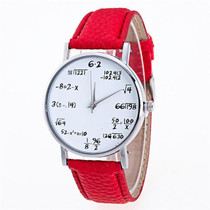 Fashion 2017 Women Watches Letter Pattern PU Leather Band Analog Quartz Wristwatches Vogue Relogio Feminino Reloj Mujer #5