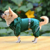 2016 Pet Cloth Jackets Clothing Dog Raincoat Clothes Puppy Glisten Bar Hoody Waterproof Rain Jackets