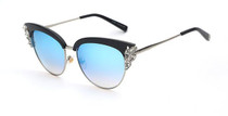 2016 Oculos UV400 Points sun glasses fashion Female eyewear Women Brand designer cateye luxury Sunglasses Women's shades Frame