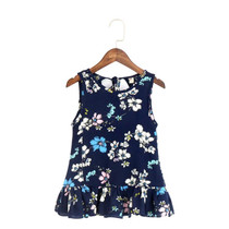 Flower Girls Dress Baby Princess Dress Vestido Infantil 2017 Summer Kids Dresses For Girls Clothes Chiffon Backless Dress Girl