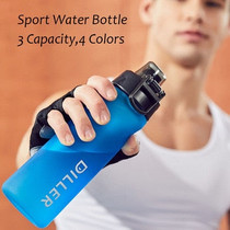 Sports Water Bottle Leakproof  BPA Free Blue