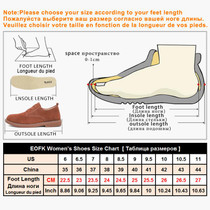 EOFK Leather Women's Loafers Polka Dot Soft Slip On Driving Loafers Women Flat Shoes Woman Bowtie Ballet Flats Shoes Mocassin