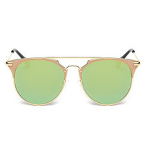 Luxury Brand Design Cat Eye Sunglasses Women Brand Designer Mirror Aviator Sunglass Female Sun Glasses For Women Ladies Sunglass