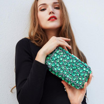 Natassie Women Clutch Purses Gold Clutches Bags Blue Evening Bag Party Silver Wedding Clutch