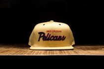 Politics x New Orleans Pelicans Snapback - Gold/Navy/Red
