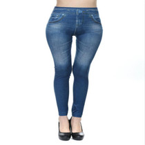 Sales Winter LOSSKY Leggings Jeans for Women Denim Pants with Pocket Slim Jeggings Fitness  Leggings S-XXL Black/Gray/Blue