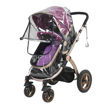 Universal Waterproof Rain Cover Wind Dust Shield For Baby Stroller Pushchair -B116