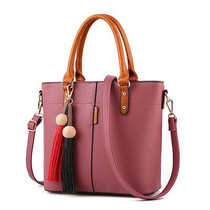 DIZHIGE Brand Fashion Tassel Shoulder Bag High Quality PU Leather Bags Women Handbags Designer Ladies Hand Bags Luxury Sac 2016