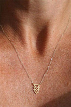 Chicnico Delicate Gold Chain Necklace