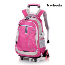 Travel luggage child school bag students rolling suitcase kids backpack Rainproof cover Climb the stairs boy girl trolley case