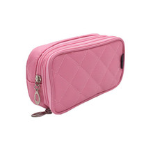 makeup bag Lady Cosmetic bag Fashion beautician travel Cosmetic storage brush organizer Cosmetic case must be free shipping