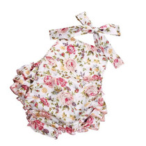 Ruffled Kids Lace Girl Bubble Baby Rompers,Newborn 2016 Party Princess Girl Roupa De Bebe,Toddler Photography Props Baby Clothes