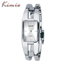 Relojes Mujer Ladies Watches 2016 KIMIO Top Brand Luxury Women Dress Stainless Steel Bracelet Quartz Watches Relogio Feminino