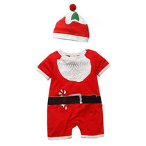 New New Children Christmas Clothing Baby Boys and Girls Christmas Dress Santa Claus Costumes Baby Girl's Dress