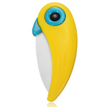 New Mini Bird Ceramic Knifes Gift Knife Pocket Ceramic Folding Knives Kitchen Fruit Paring Knife With Colourful ABS Handle