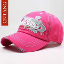 CNTANG Women Baseball Cap 100%Cotton Snapback For Girls Embroidery Crown Hip hop Hat Brand Vintage Fashion Visor Summer Sun Cap