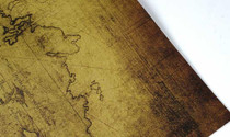 Vintage Retro Matte Kraft Paper World Map Antique Poster Wall Sticker, vintage posters, Paper crafts 51*72CM