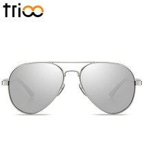 TRIOO Men Polarized Sunglasses Driving Anti-Glare Shades Aluminium Magnesium Material Sun Glasses For Men Pilot Shades Male 2017