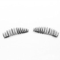 Genailish Fake Lashes 6D Magnetic Eyelashes Double Magnet False Lashes Makeup Extension Eyelash maquillage CT01-S