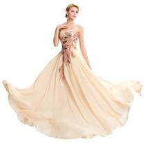 Peacock Bridesmaid Dresses Grace Karin Dresses 2017 Plus Size Blue Apricot Bridesmaid Dresses Long Wedding Party Dress