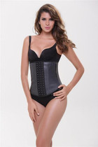 Factory Latex Hot Body Shaper Rubber Slimming Underwear Belt Waist Trained Corsets Latex Waist Trainer Corset Underbust