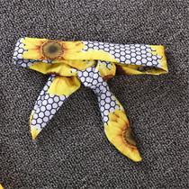 Baby Girls Sunflower Printed Sleeveless Romper & Headband Wholesale Baby Boutique Items
