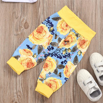 Baby Girls Letter Printed Romper & Floral Pants & Hat Baby Clothes Vendors