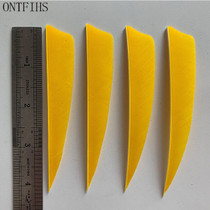 100pcs 4" Shield Archery Fletching Feather Fletches Hunting And Shooting Arrow Accessories - 4 inch RW Arrow Feathers