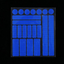 Bike Reflective Stickers Motorcycle Bicycle Reflector Cycling Warning Reflector Film Decal Tape Bicycle Sticker Bike Accessories